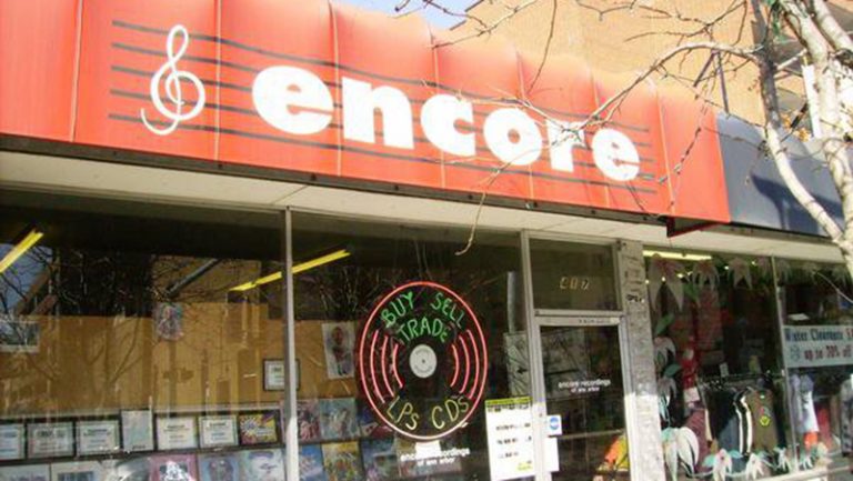 Encore Records record store in Ann Arbor, Michigan